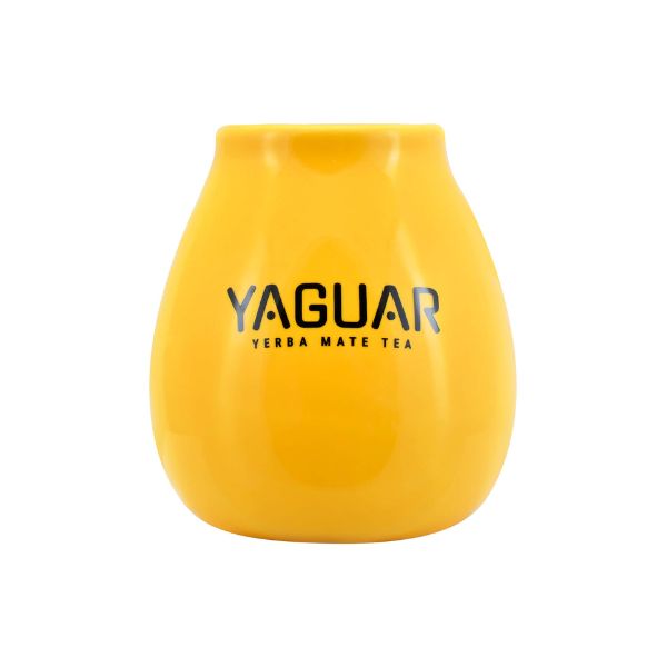Yellow Yaguar Ceramic Cup 350ml