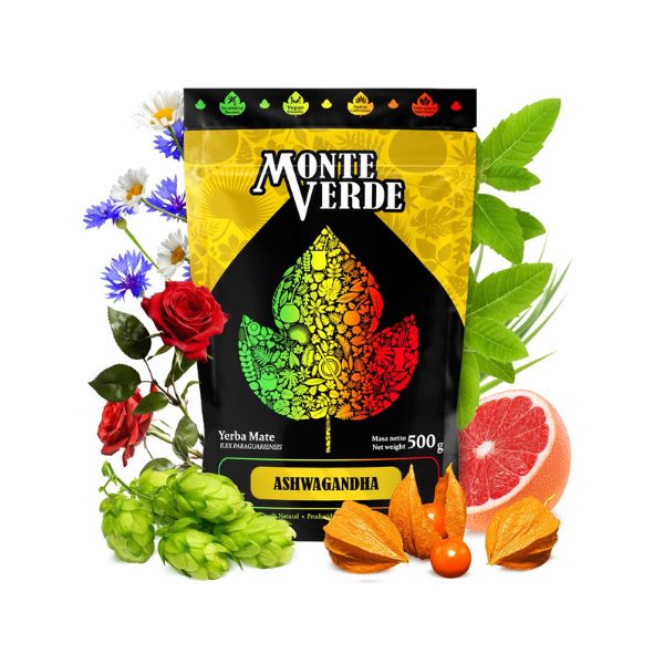 Yerba Mate Monte Verde Ashwagandha 500g