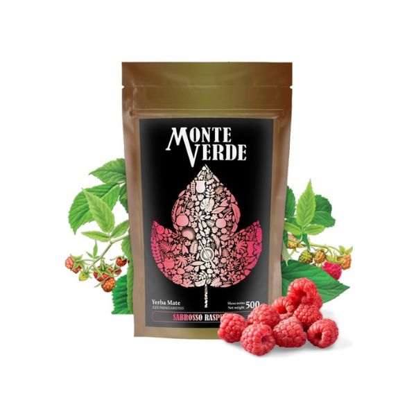 Yerba Mate Monte Verde Sabrosso Raspberry 500g