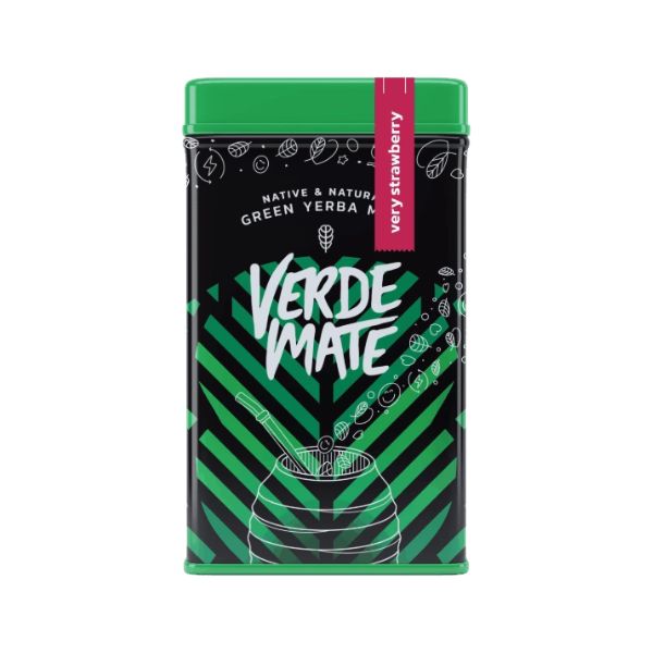 Yerbera - Tin Can + Verde Mate Very Strawberry 500g