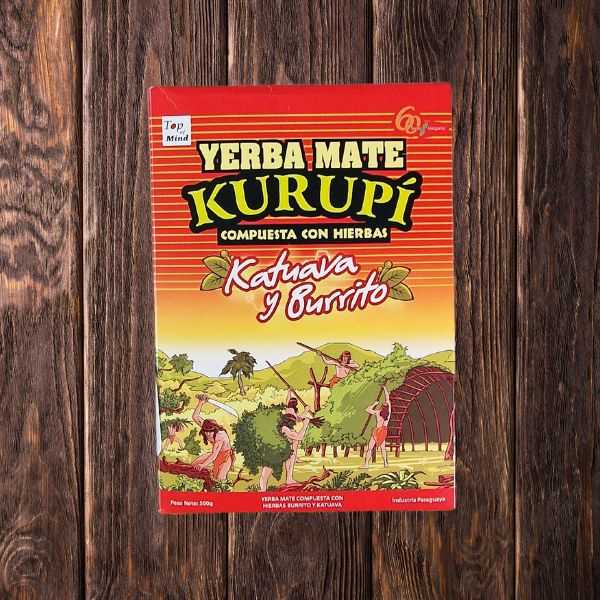 kurupi yerba mate katuava and burrito 500g - yerbafun.nl